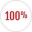 100%